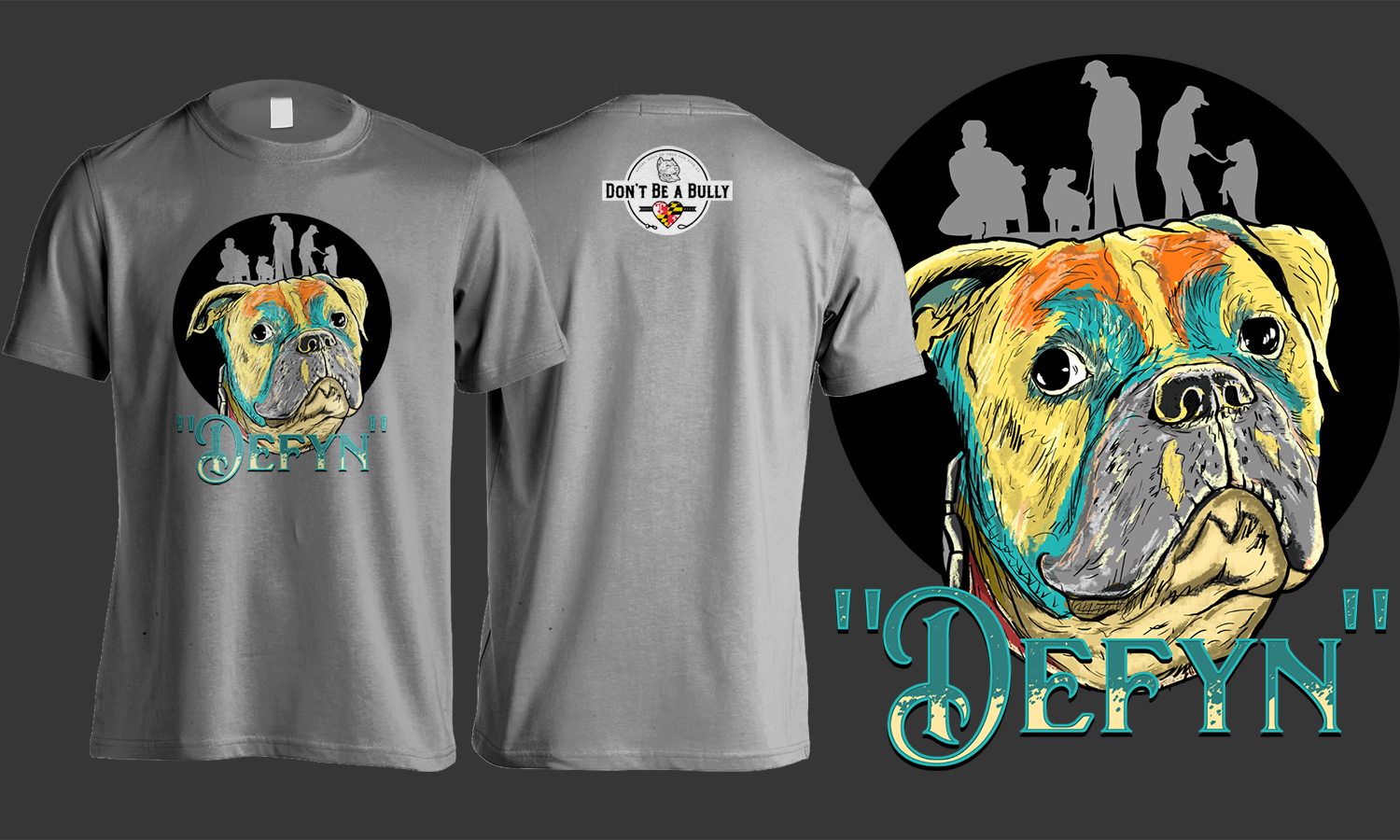 T-shirt Design by mckirbz for Don't Be A Bully | Design #18641301