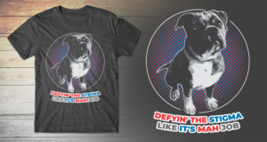 Bully breed rescue needs t-shirt design | T-Shirt-Design von db1404