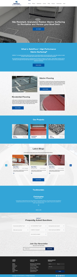 WebSite Revamp  / Modernize / stylize to draw in more customers to stay on site | Diseño Web por bdesigner9
