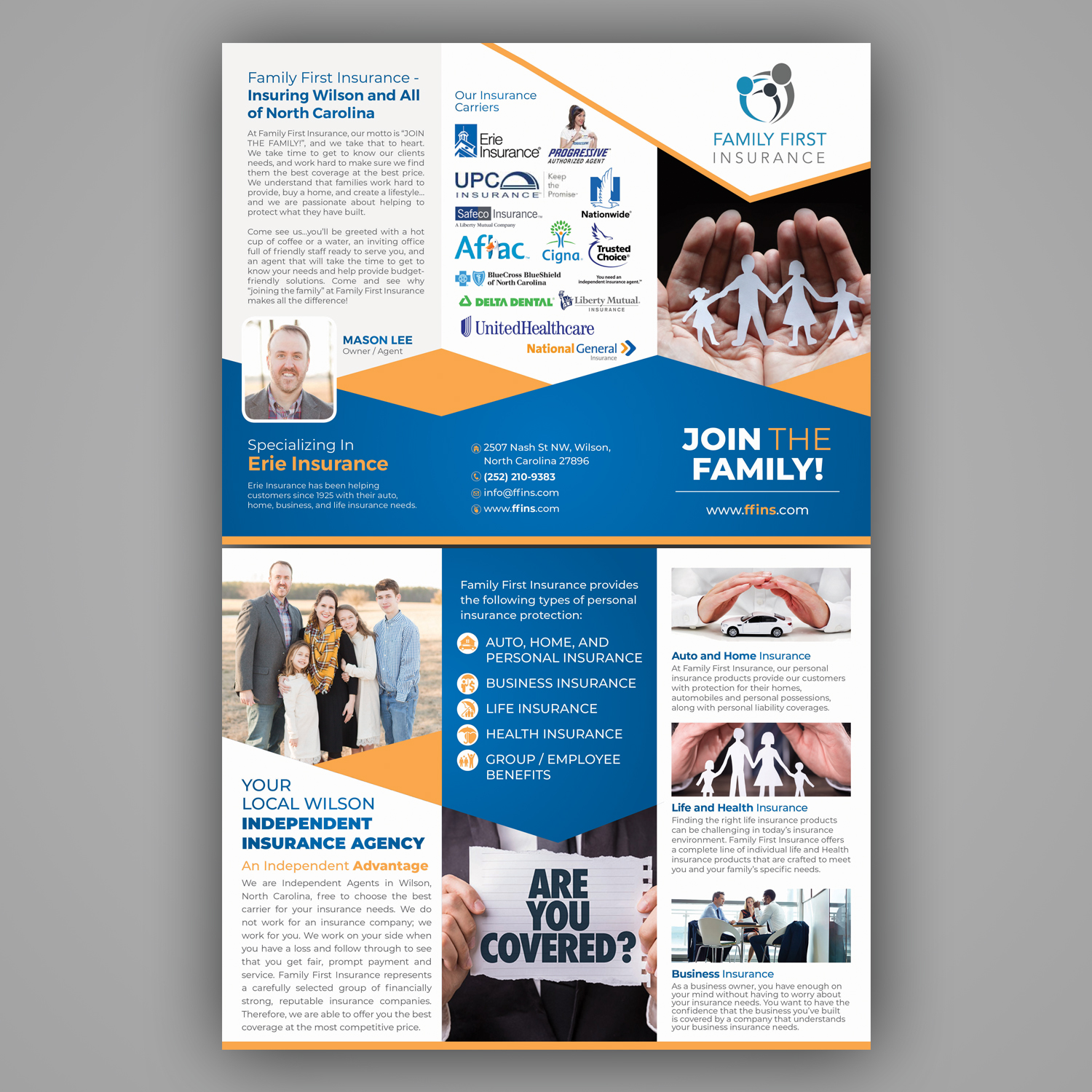 Flyer Design by Mariyam Khan for Mason Lee & Associates | Design #18664266