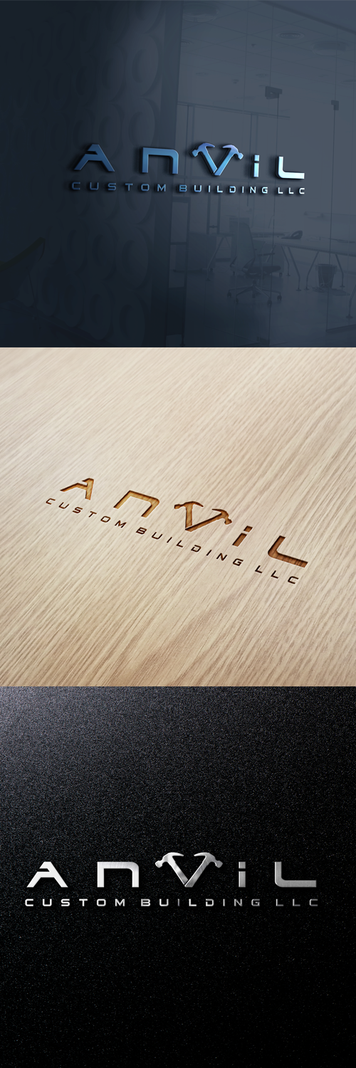 Logo Design by SteffySummer for Anvil Custom Building LLC | Design #18638149