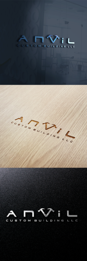 Logo Design by SteffySummer for Anvil Custom Building LLC | Design: #18638149