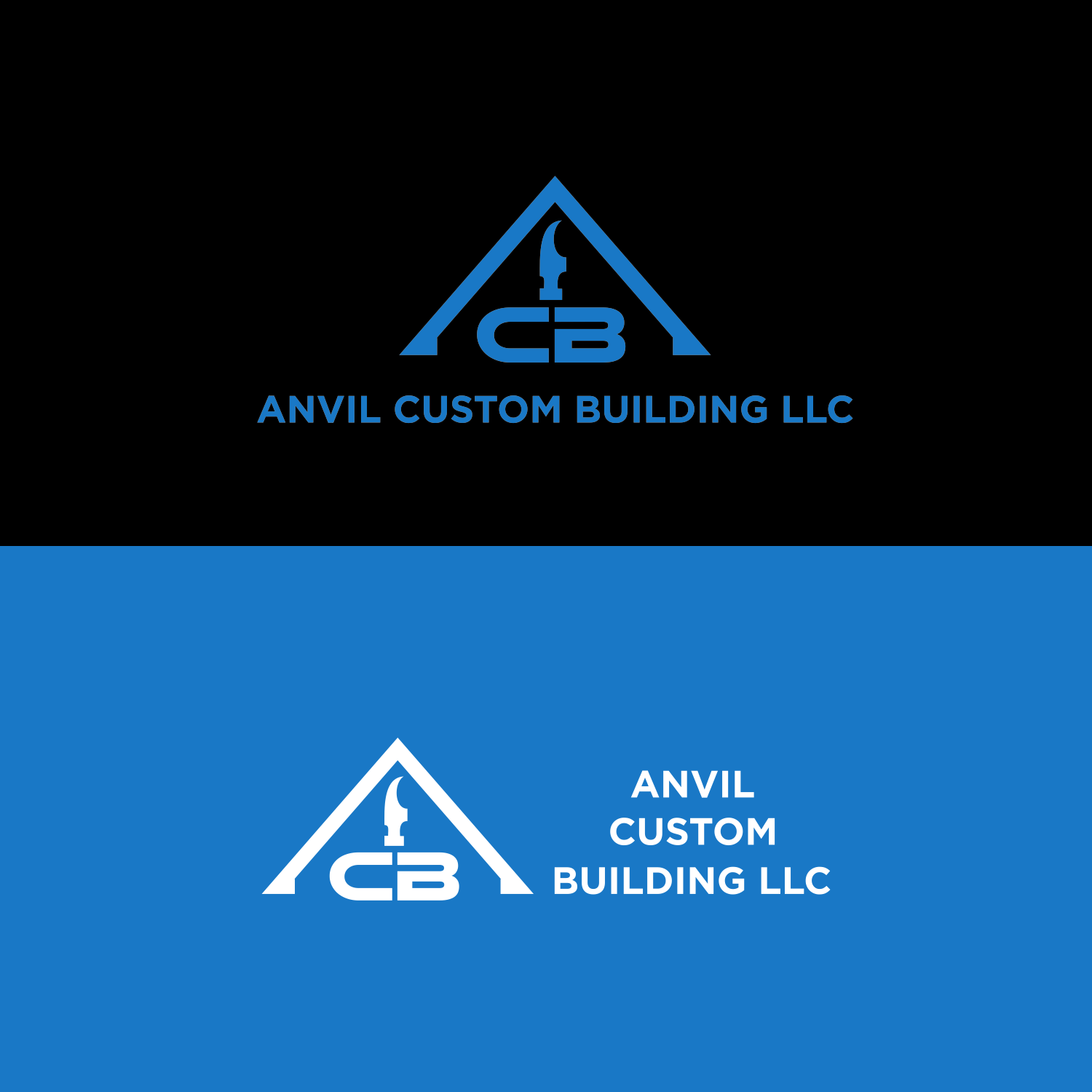 Logo Design by M I N D for Anvil Custom Building LLC | Design #18644705