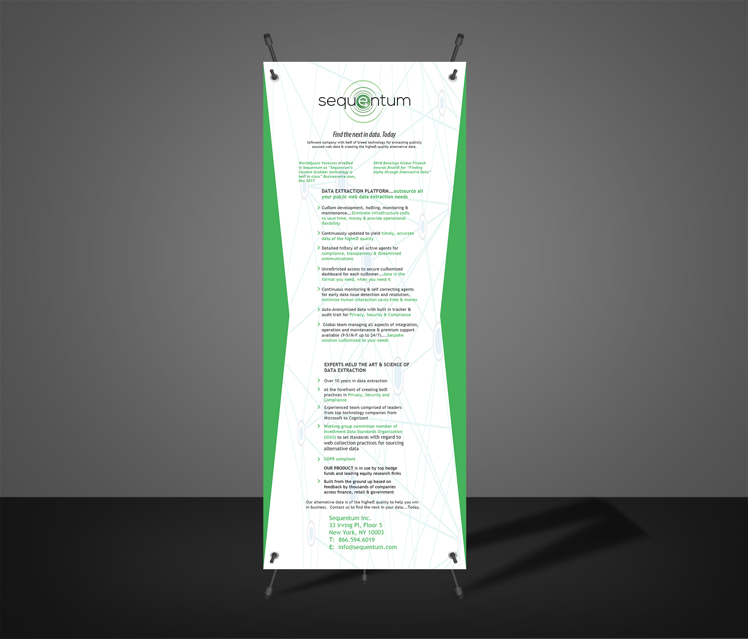 Poster Design by BEEZU for Sequentum | Design #18627236