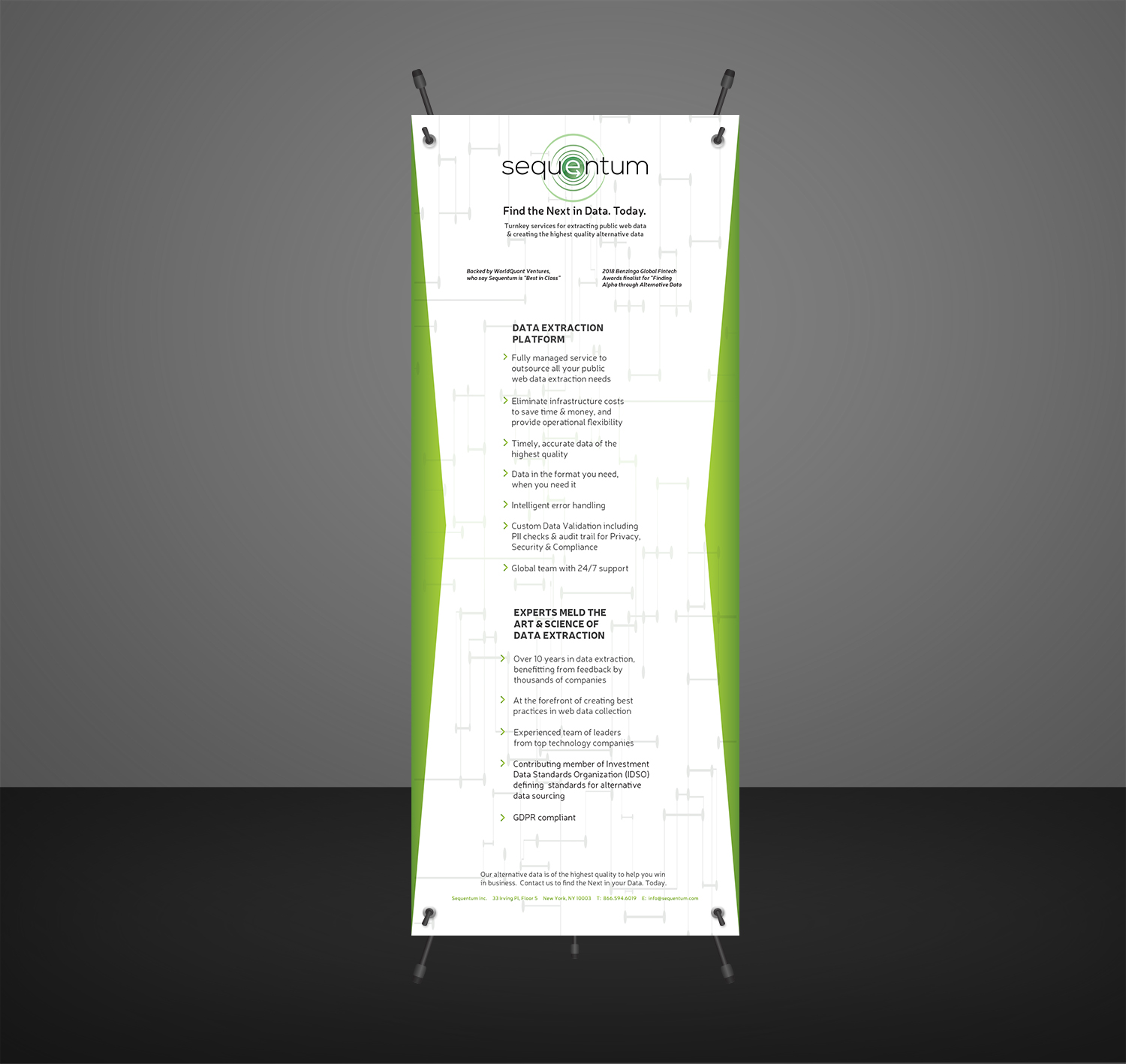 Poster Design by BEEZU for Sequentum | Design #18635940