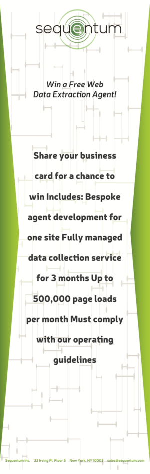 Poster Design by BEEZU for Sequentum | Design: #18653474