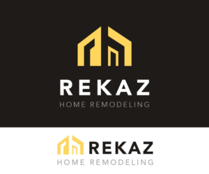 Logo Design by Andrés Sebastián for Rekaz Home Remodeling LLC | Design: #18685816
