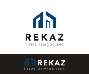 Logo Design by Andrés Sebastián for Rekaz Home Remodeling LLC | Design: #18685817