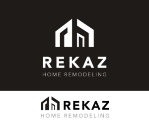 Logo Design by Andrés Sebastián for Rekaz Home Remodeling LLC | Design: #18685825