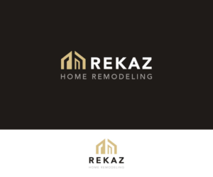 Logo Design by Andrés Sebastián for Rekaz Home Remodeling LLC | Design: #18693141