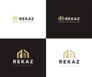 Logo Design by Andrés Sebastián for Rekaz Home Remodeling LLC | Design #18693361