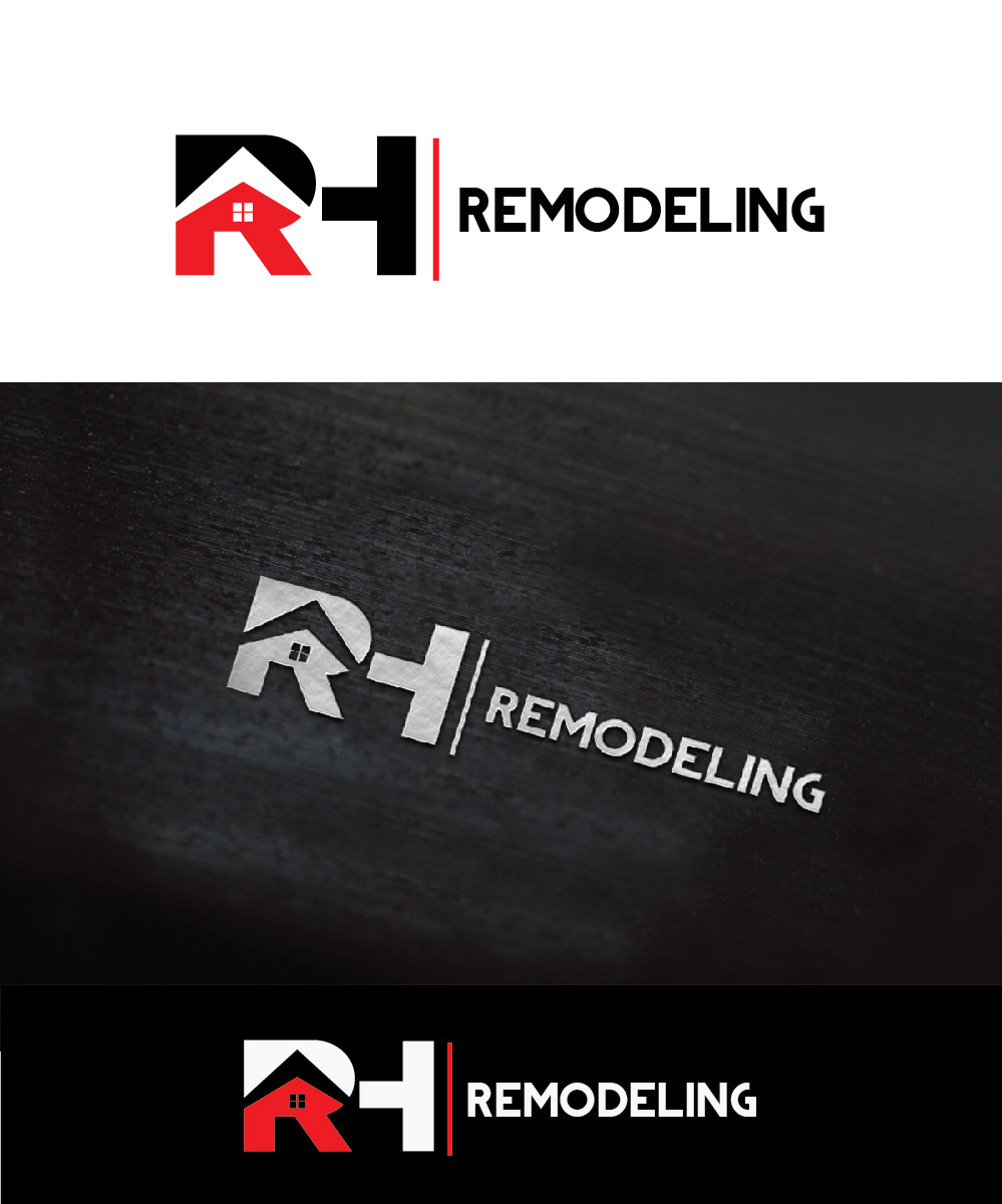 Logo Design by Isnah Logo for Rekaz Home Remodeling LLC | Design #18630430