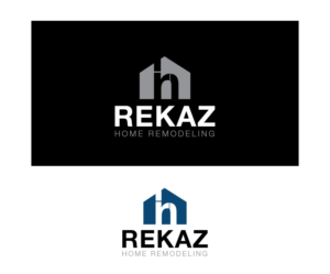 Logo Design by Isnah Logo for Rekaz Home Remodeling LLC | Design: #18692379