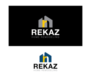 Logo Design by Isnah Logo for Rekaz Home Remodeling LLC | Design: #18694588