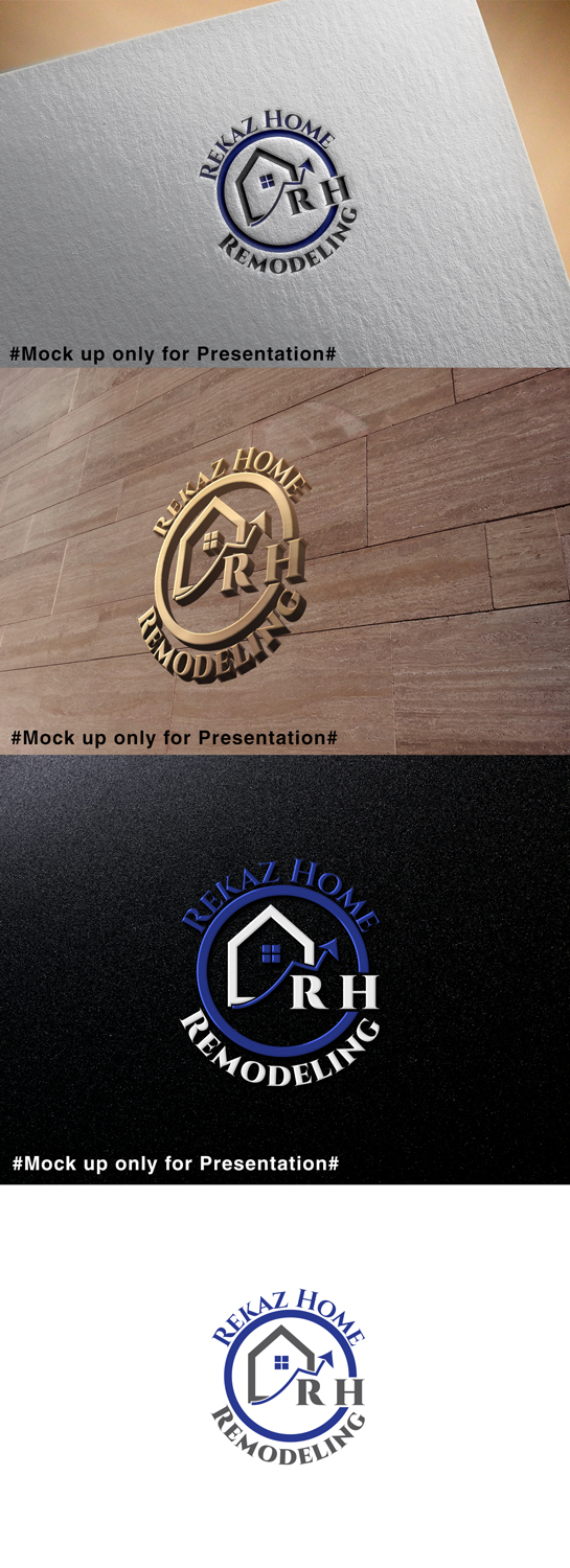 Logo Design by designmind78 for Rekaz Home Remodeling LLC | Design #18641582