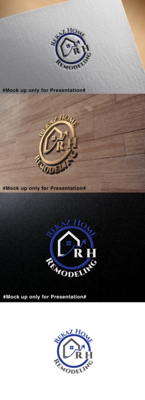 Logo Design by designmind78 for Rekaz Home Remodeling LLC | Design: #18641582