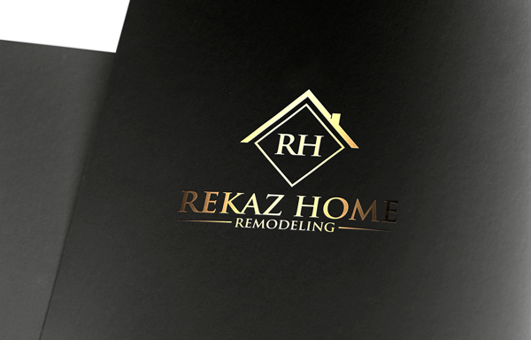 Logo Design by @m for Rekaz Home Remodeling LLC | Design #18634474