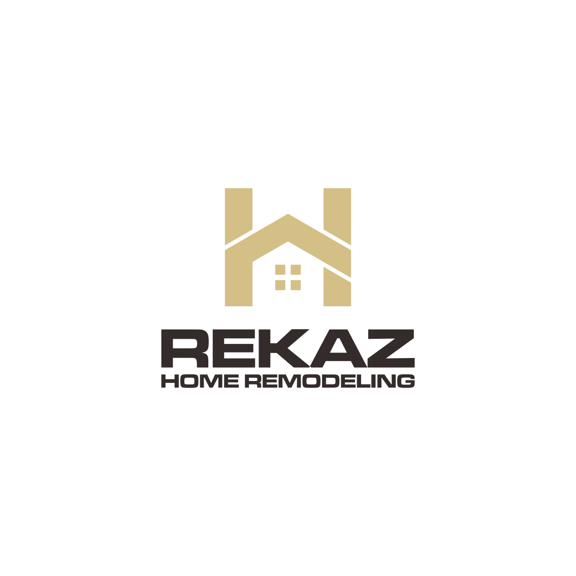 Logo Design by AZart for Rekaz Home Remodeling LLC | Design #18697666