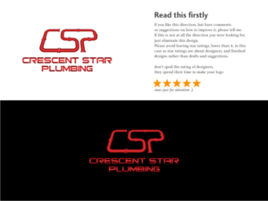 Crescent Star Plumbing | Design de Logo par Atvento Graphics