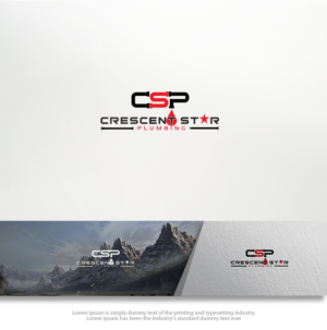 Crescent Star Plumbing | Logo Design by groomfox
