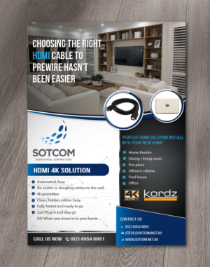 Flyer-Design von alex989 für Sotcom PTY LTD | Design: #18663825