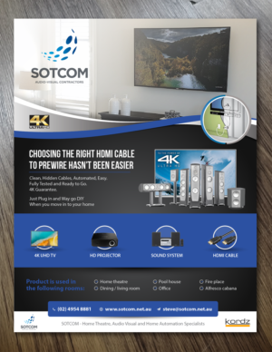Flyer-Design von Alexandar für Sotcom PTY LTD | Design: #18654275