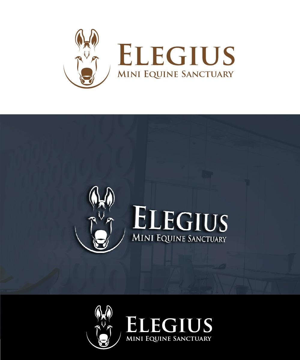 Logo Design by Isnah Logo for Elegius Mini Equine Sanctuary | Design #18634864