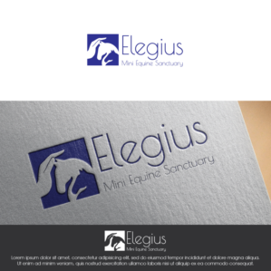 Design de Logo par stellogrodesain pour Elegius Mini Equine Sanctuary | Design : #18635570