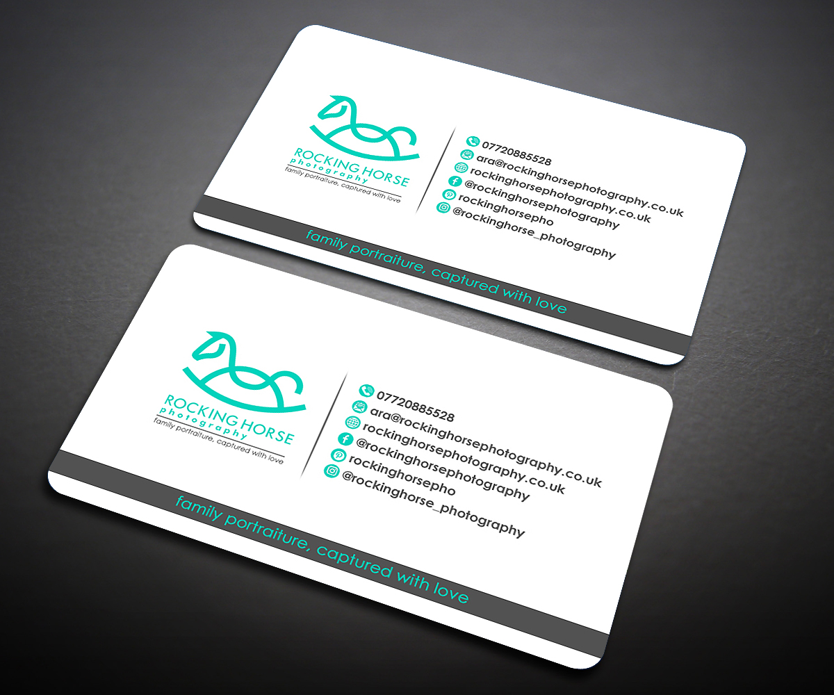 Diseño de Tarjeta de Presentación por Designers Hub para Rocking Horse Photography | Diseño #18627947