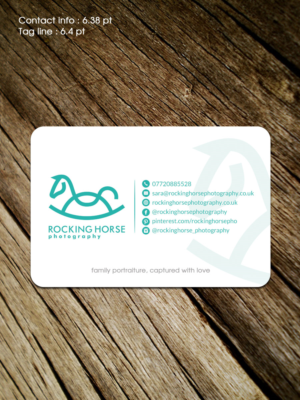 Visitenkarten-Design von Sandaruwan für Rocking Horse Photography | Design #18630116
