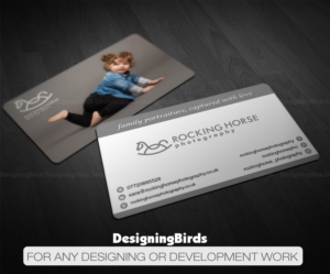 Business Card Design by Designing Birds for Rocking Horse Photography | Design: #18626557