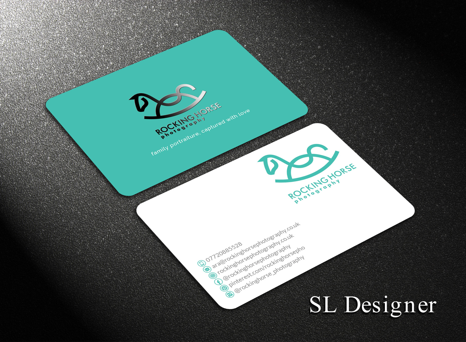 Business Card Design by SL Designer for Rocking Horse Photography | Design #18628205