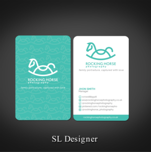 Visitenkarten-Design von SL Designer für Rocking Horse Photography | Design: #18628207