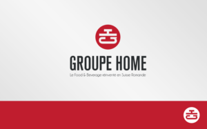 Groupe Home      Le Food & Beverage réinventé en Suisse Romande | Diseño de Logo por Grafactory