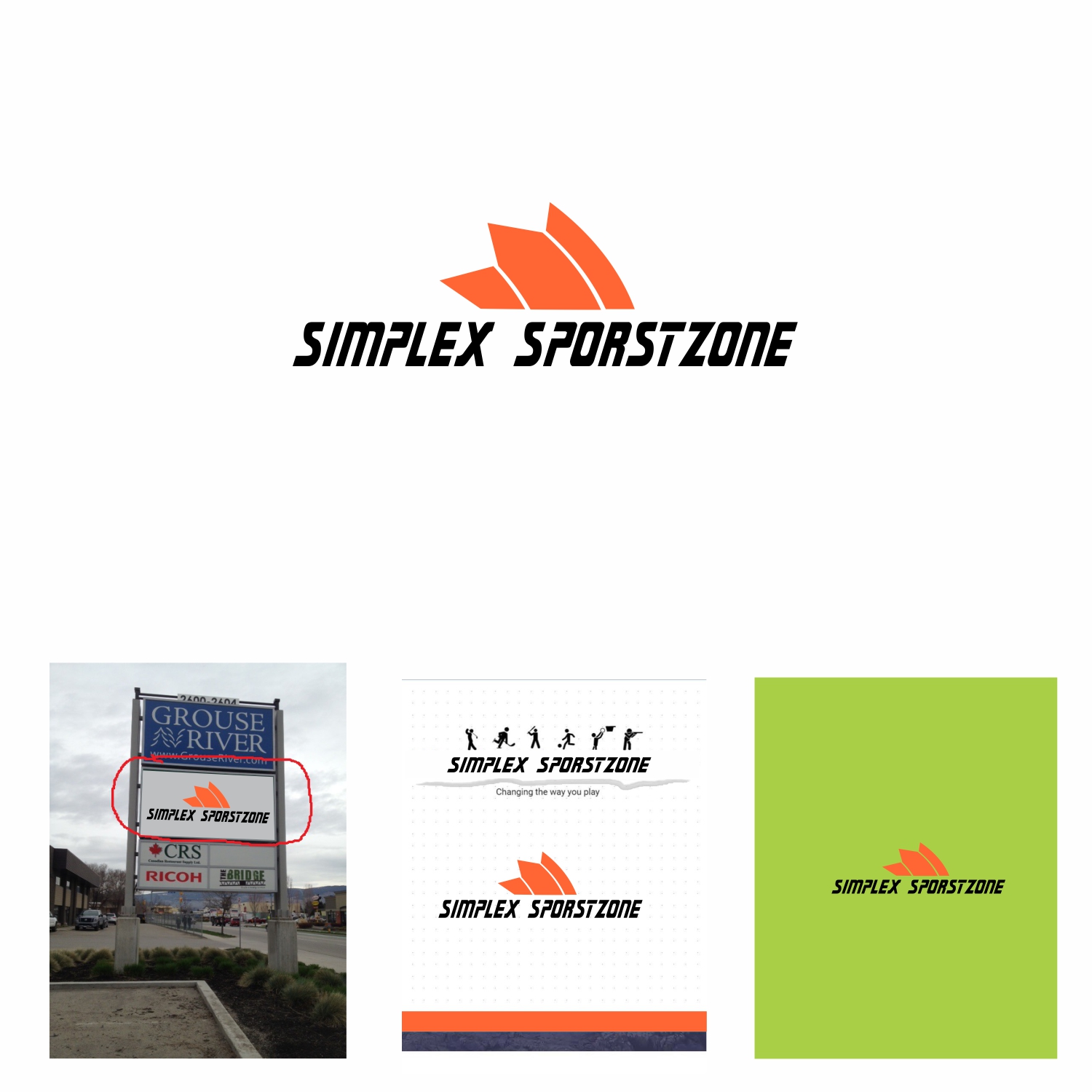 Logo Design by MACAN ART 3 for Kelowna CartsPlus Ltd. dba Simplex Sportszone | Design #18702626