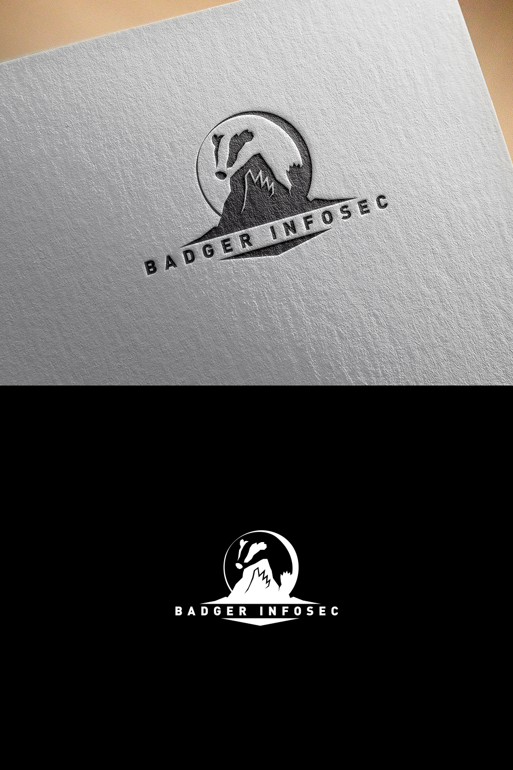 Diseño de Logo por senja para Badger Infosec LLC | Diseño #18645975