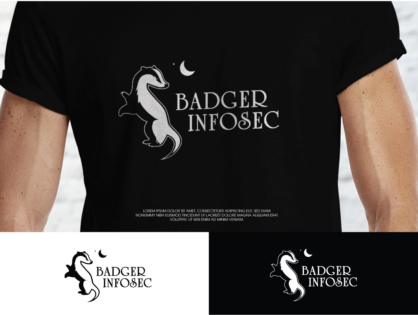 Logo-Design von Shigh5 für Badger Infosec LLC | Design #18644963