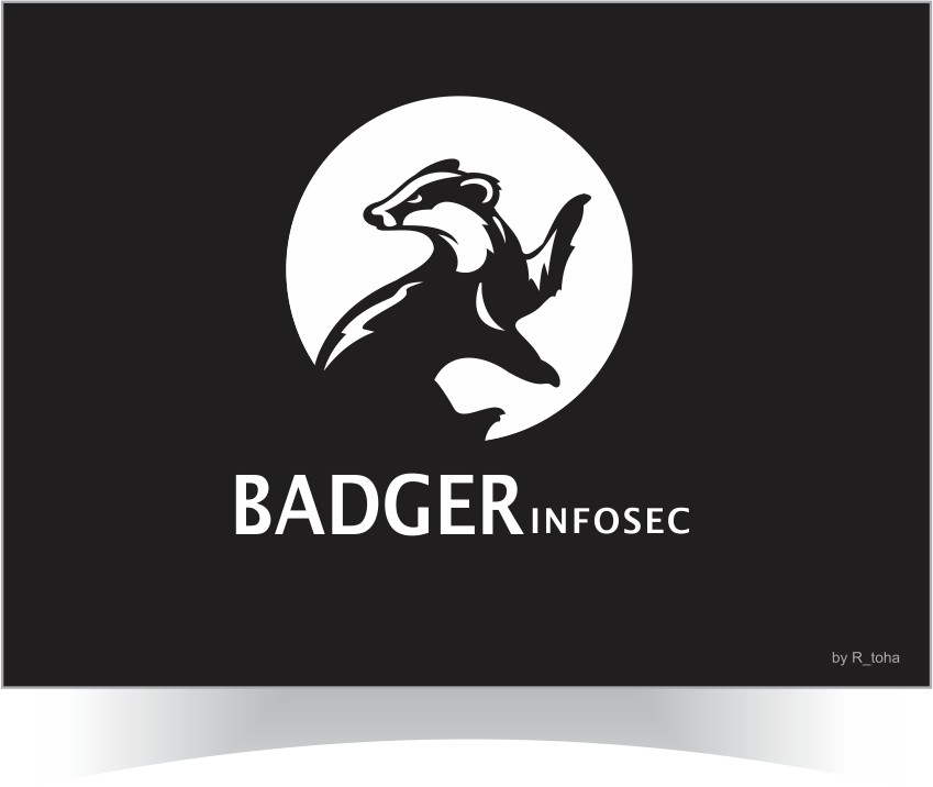 Diseño de Logo por r-toha para Badger Infosec LLC | Diseño #18647290