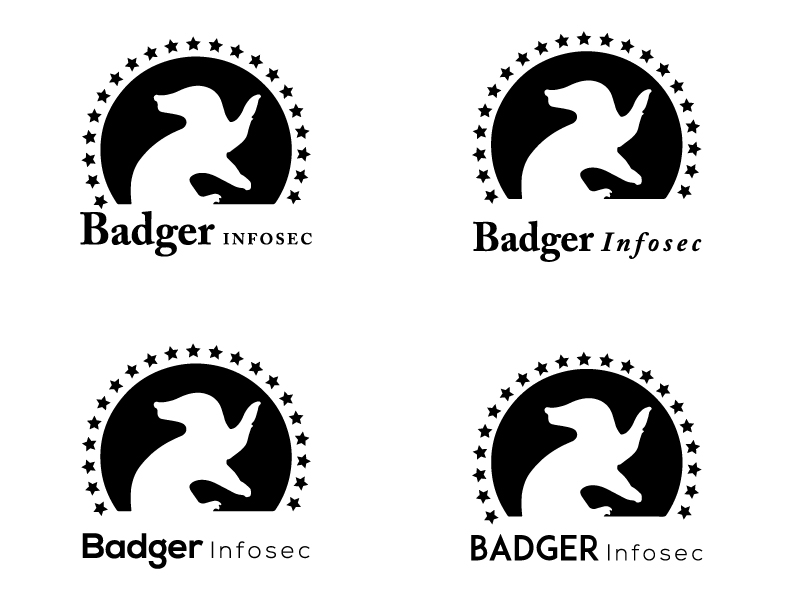 Diseño de Logo por design1ny para Badger Infosec LLC | Diseño #18665765