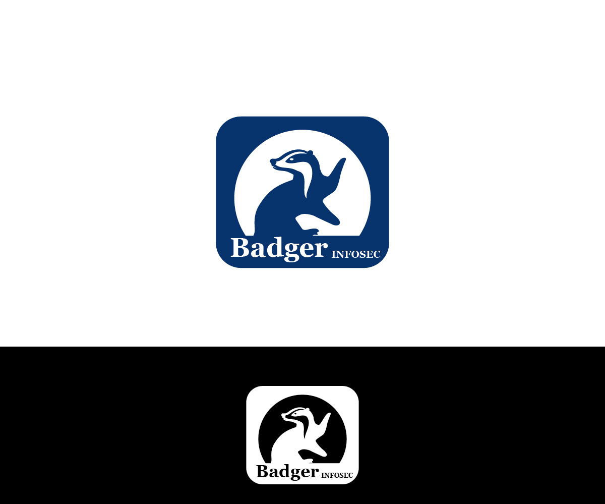 Logo Design by Isnah Logo for Badger Infosec LLC | Design #18645609