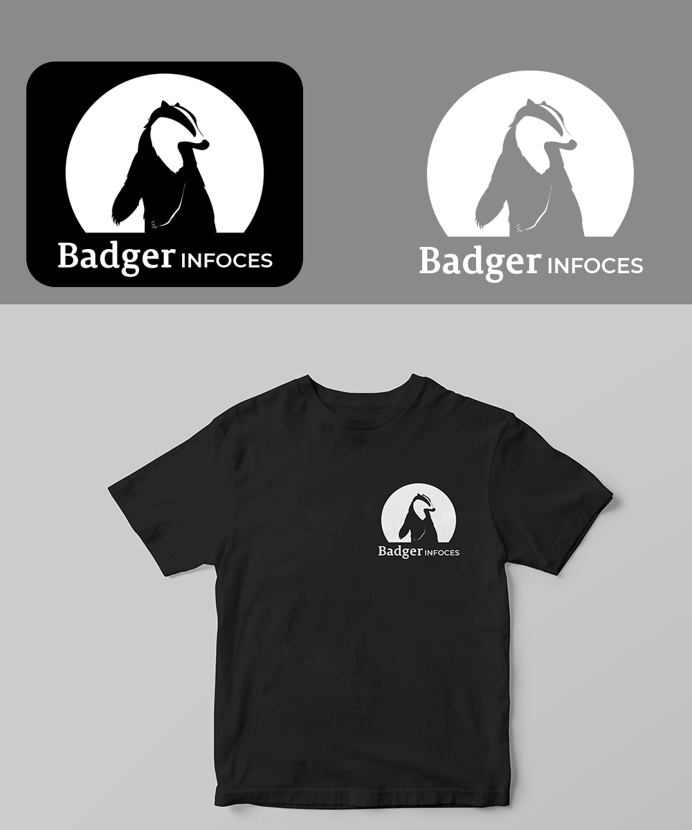 Diseño de Logo por Benich GW para Badger Infosec LLC | Diseño #18649948