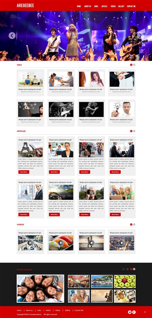 Web Design by pb for this project | Design: #2873551