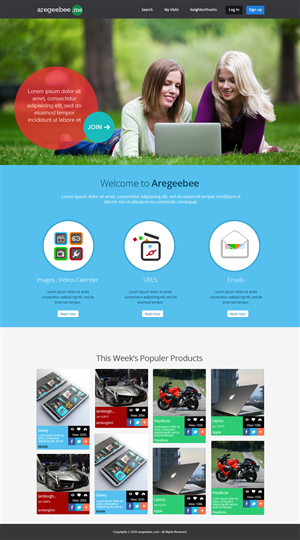 Web Design by OM for this project | Design: #2830925