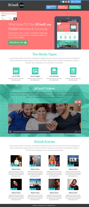 Web Design by OM for this project | Design: #2840682