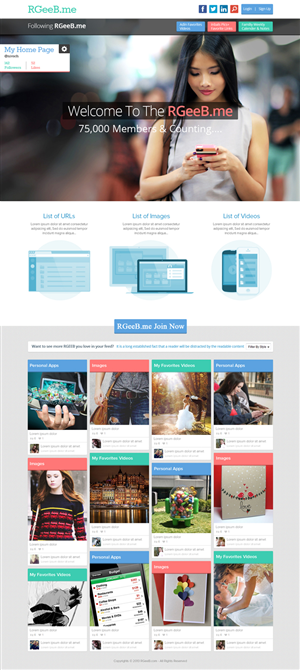 Web Design by OM for this project | Design: #2864155