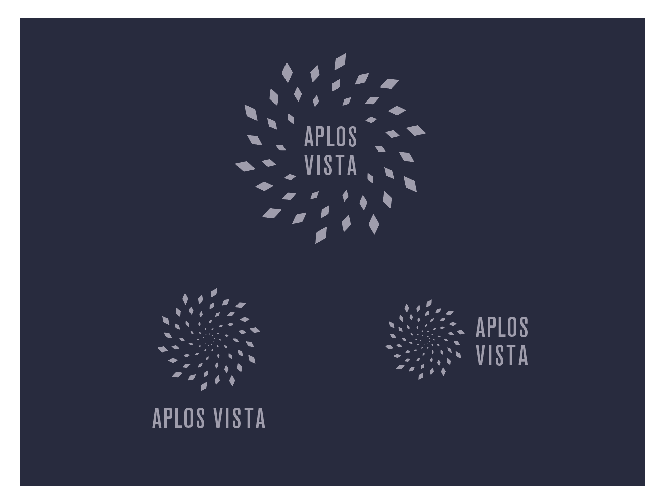 Logo Design by wonderland for Aplos Vista, Inc. | Design #18669574