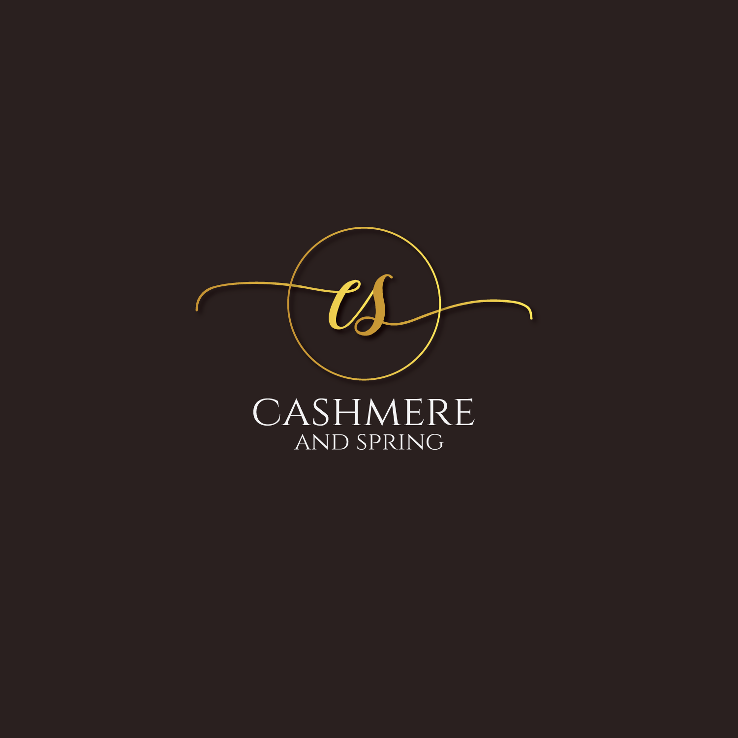 Elegant, Modern Logo Design for cashmere and spring | c & s or c + s by  nuwanscreation | Design #18643286