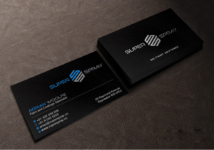Business Card Design by Creations Box 2015 for Super Spray | Design #18644910