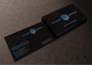 Business Card Design by Creations Box 2015 for Super Spray | Design: #18644913