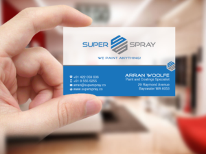 Diseño de Tarjeta de Presentación por Creations Box 2015 para Super Spray | Diseño: #18644928